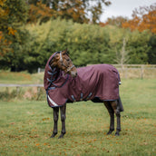 Amigo Turnout Plus 1200D 0g Burgundy/Navy/Titanium Grey