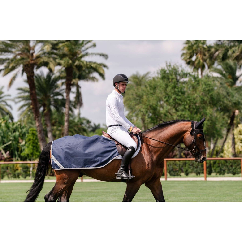 Amigo Ausreitdecke Ripstop Navy/Titanium Grey