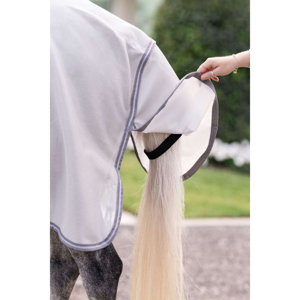 Amigo Bug Rug Plus Pony Silber/Titangrau/Silber