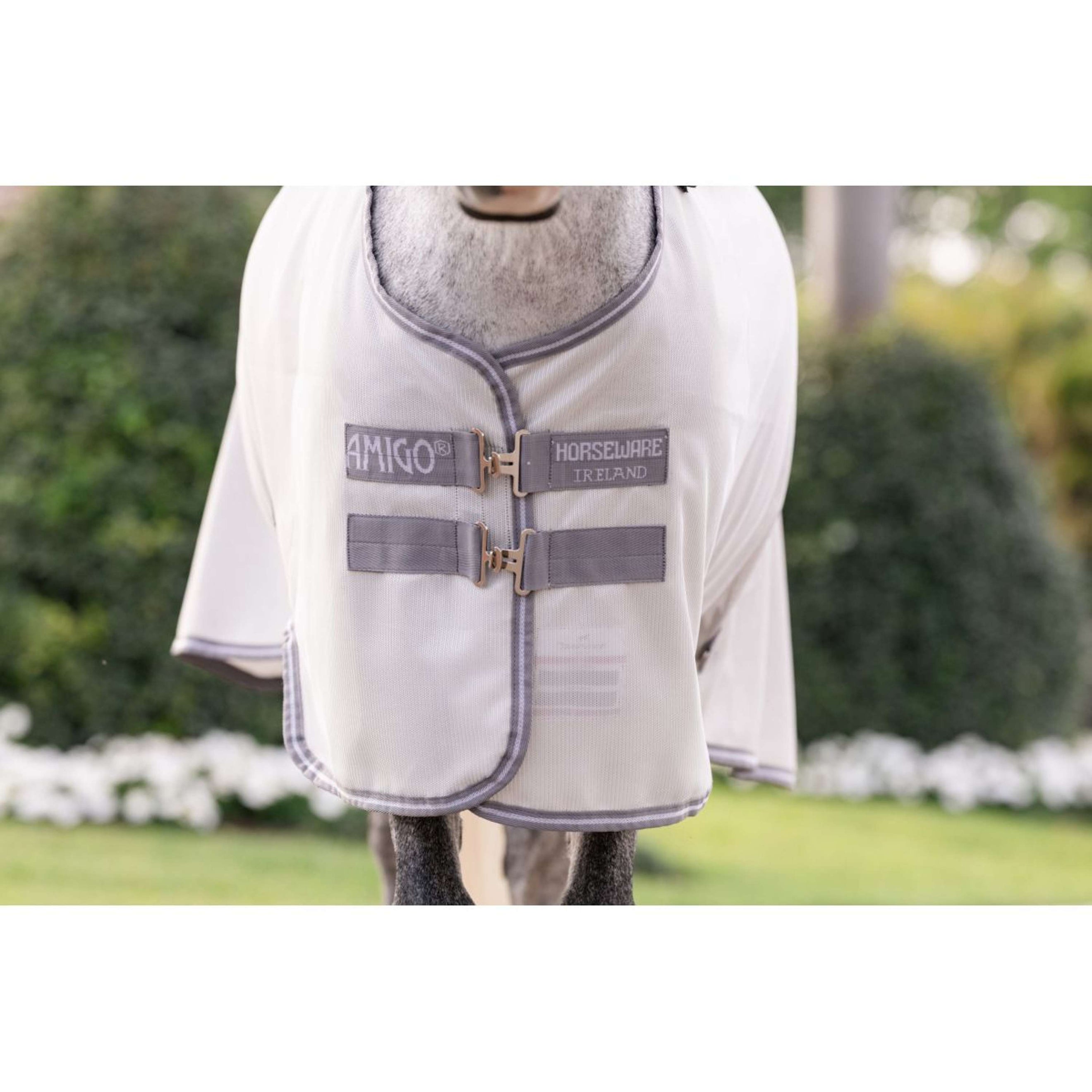 Amigo Bug Rug Pony Silber/Titangrau/Silber Amigo Bug Rug Pony Silber/Titangrau/Silber