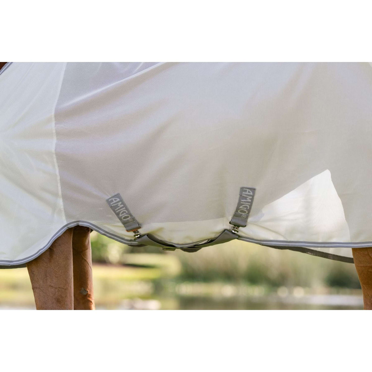 Amigo Bug Rug Pony Silber/Titangrau/Silber