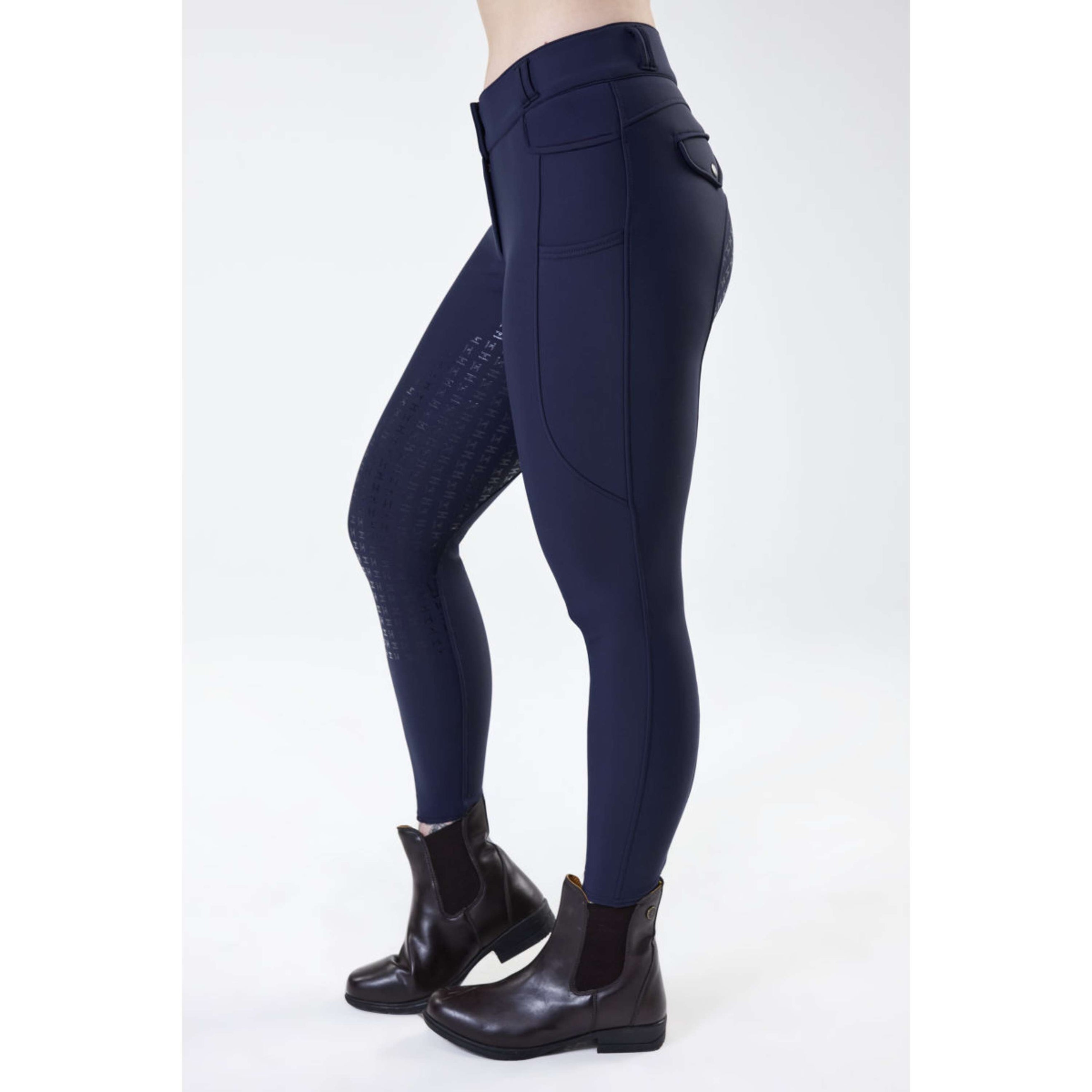 Horseware Winterreithose FlexFit Full Seat Core Navy