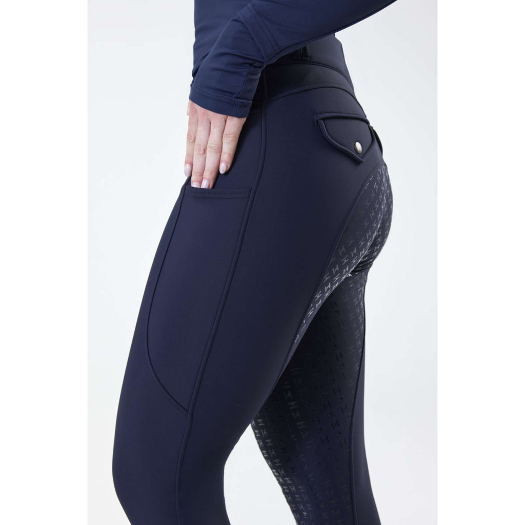 Horseware Winterreithose FlexFit Full Seat Core Navy