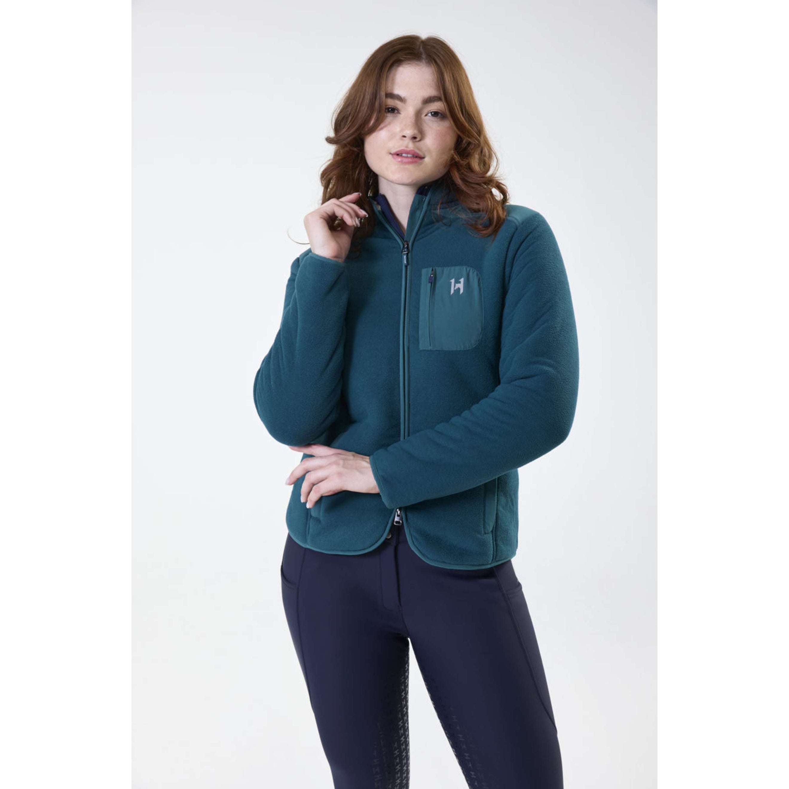 Horseware Fleecejacke Pace Dynasty Green