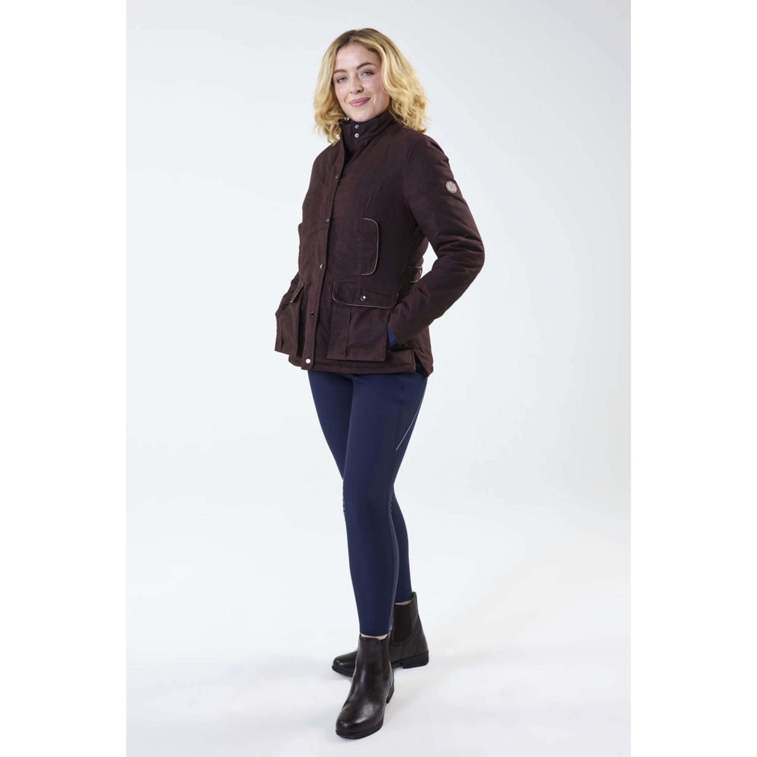 Horseware Waxjacke Newmarket Braun Horseware Waxjacke Newmarket Braun