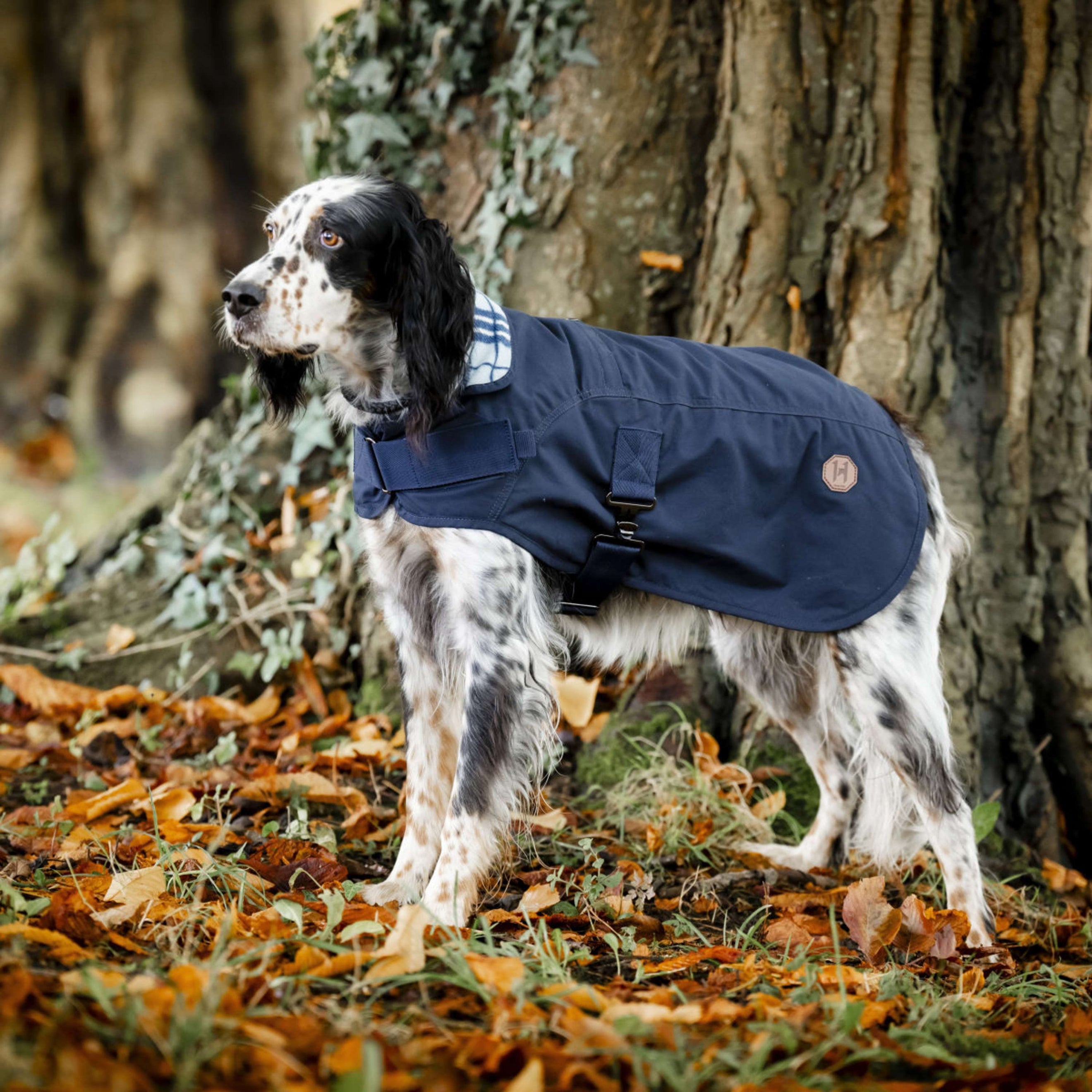 Horseware Dog Coat Newmarket Hertitage Navy/Witney Navy