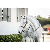 Horseware Zaum Pony Hunter Cavesson mit Zügeln Dark Tan