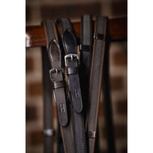 Horseware Zügel Rubber Grip Continental Schwarz