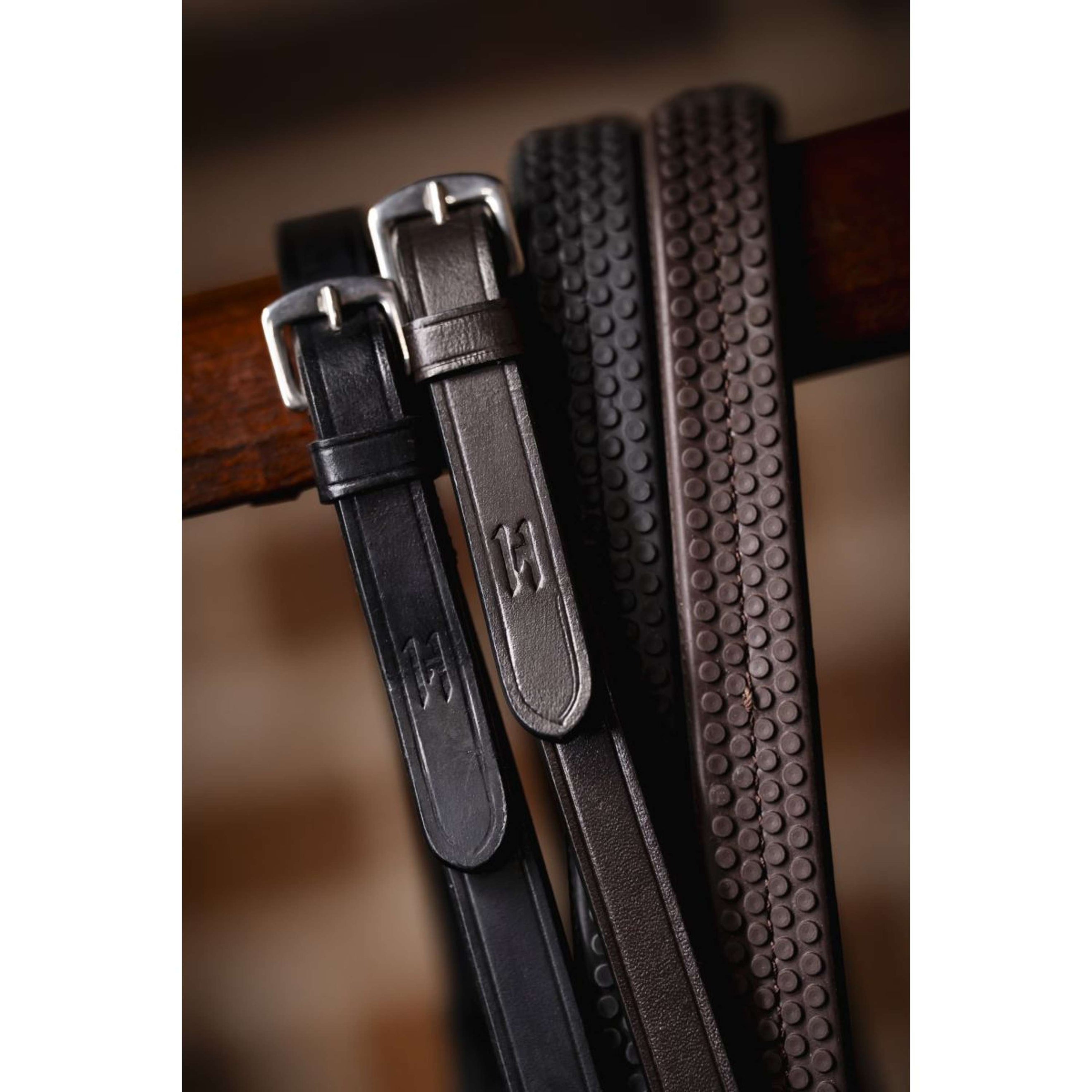 Horseware Zügel Rubber Grip Schwarz Horseware Zügel Rubber Grip Schwarz