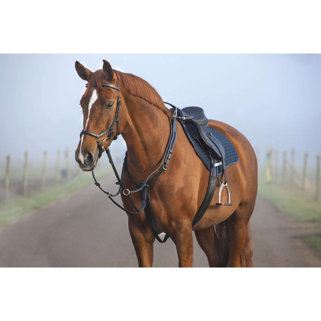 Horseware Micklem Brustgeschirr mit Martingal Schwarz