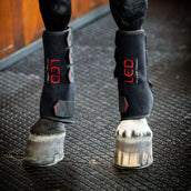 Horseware Leg Wraps LED Red Light Therapy Pair Schwarz/Schwarz