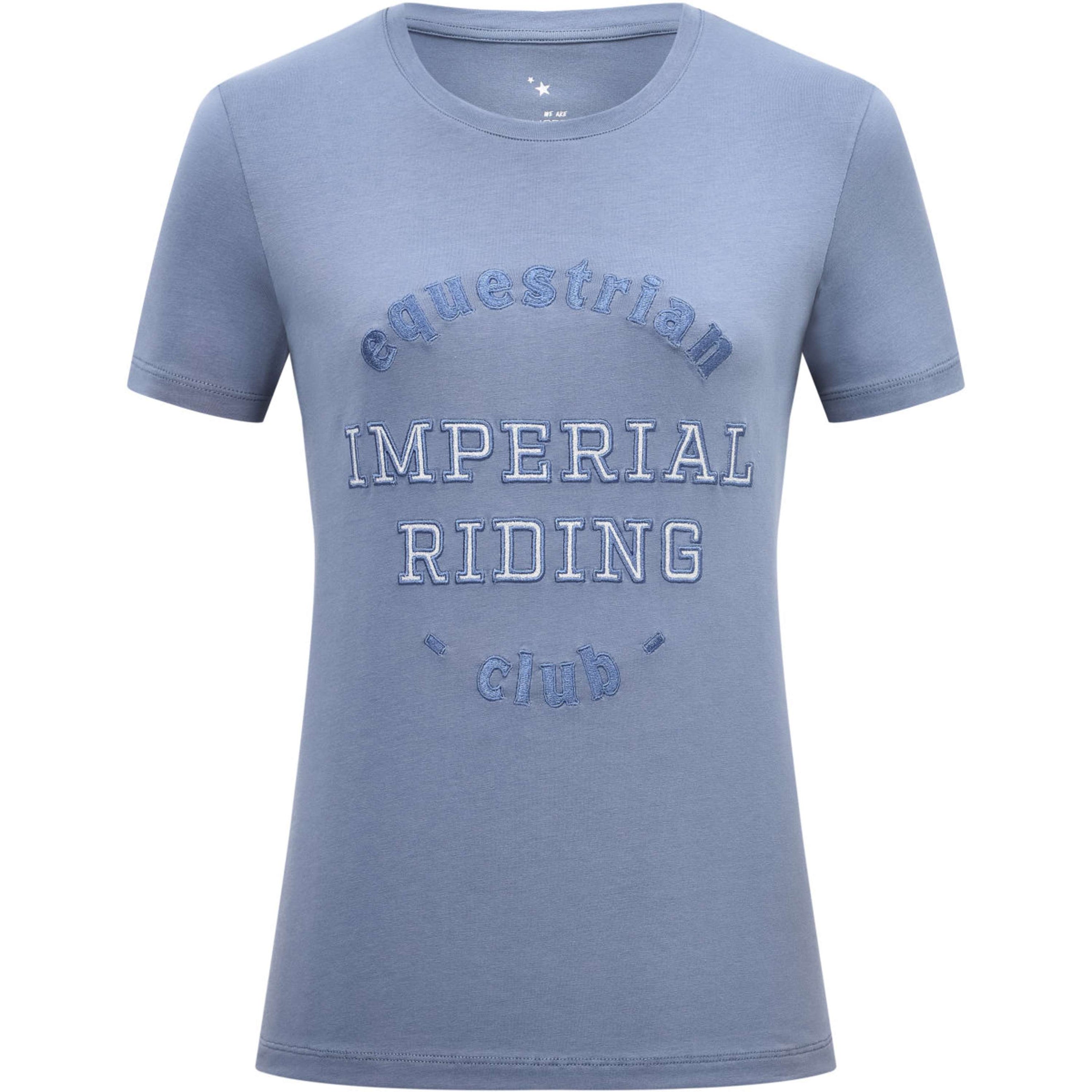 Imperial Riding T-Shirt IRHTasha Bluebell Faded Imperial Riding T-Shirt IRHTasha Bluebell Faded