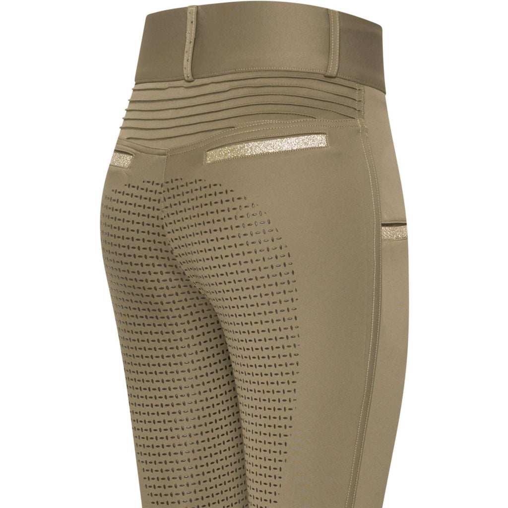 Imperial Riding Reitleggings IRHComfi Sparks Full Grip Leichte Olive