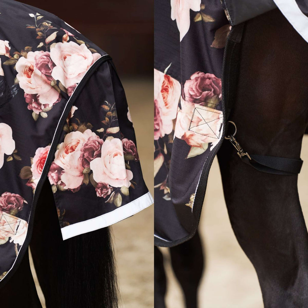 Imperial Riding Outdoordecke IRHSuper-Dry 200g Flower Print