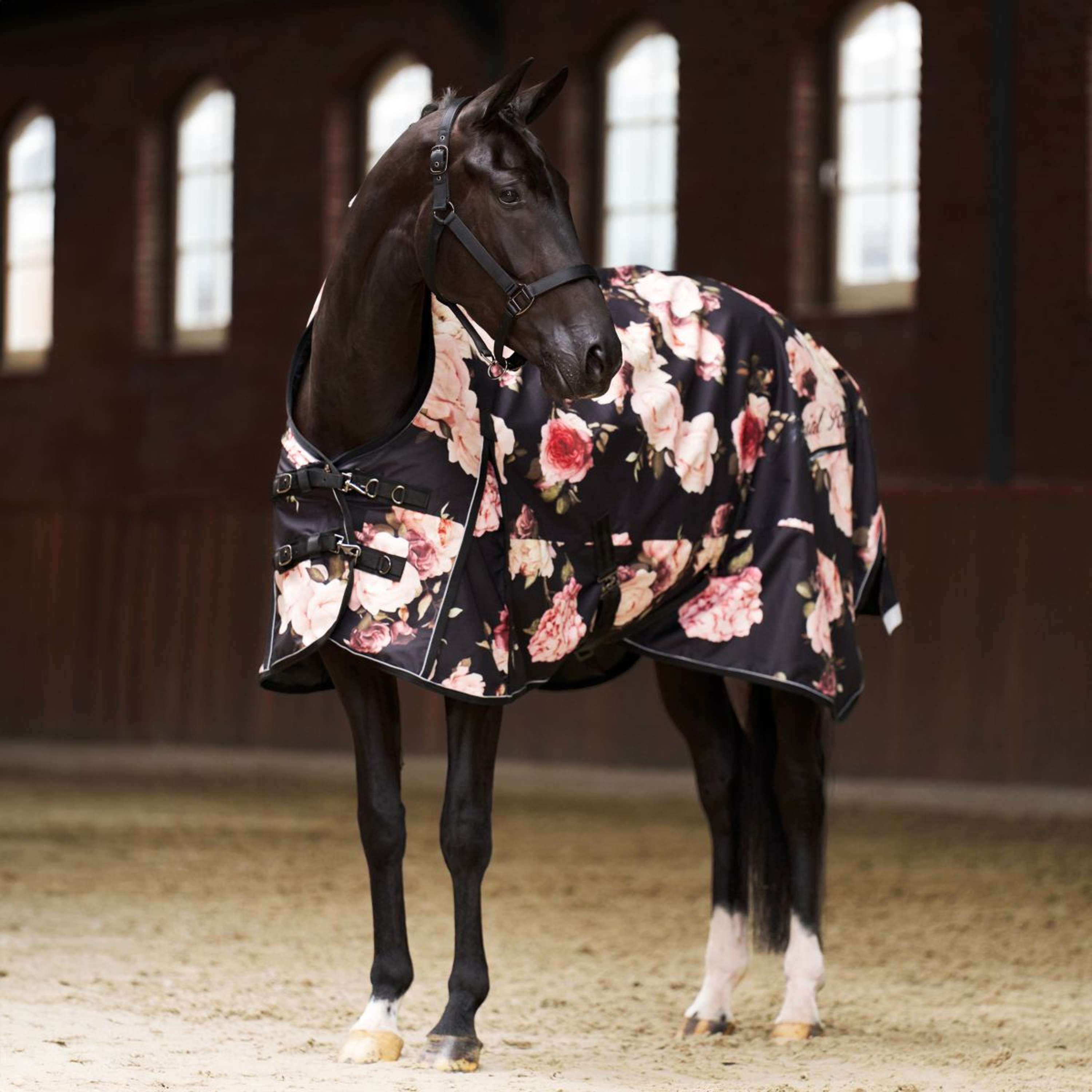 Imperial Riding Outdoordecke IRHSuper-Dry 200g Flower Print
