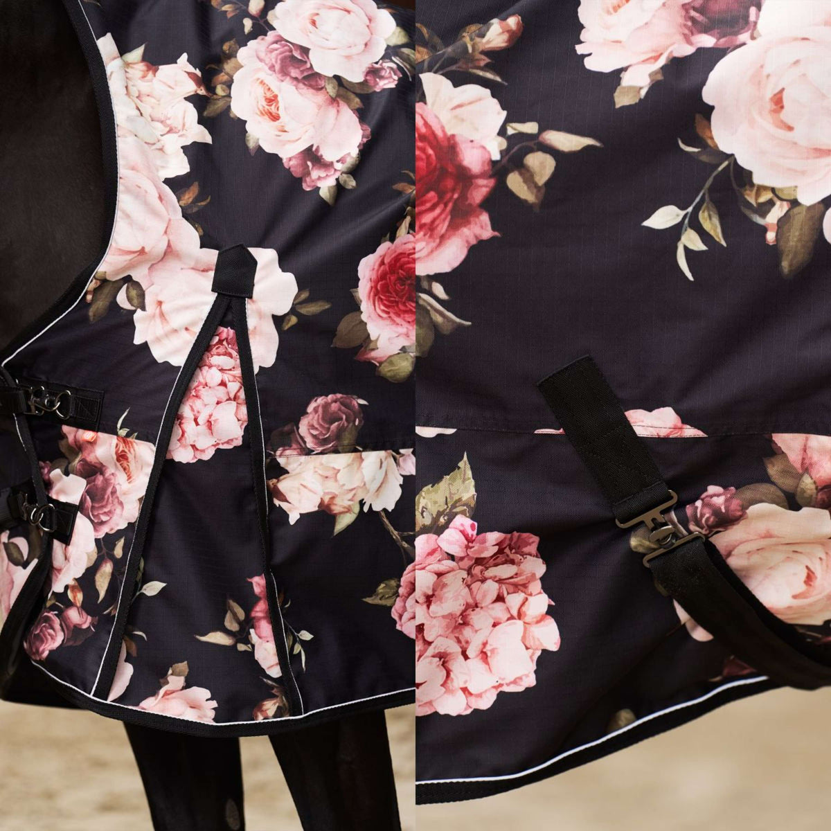 Imperial Riding Outdoordecke IRHSuper-Dry 100g Flower Print