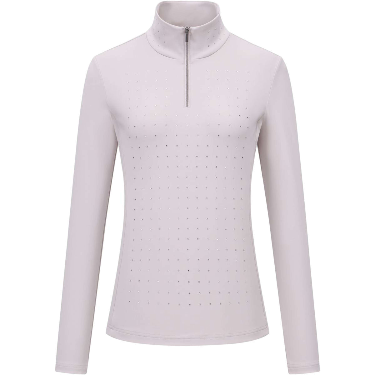 Imperial Riding Shirt IRHBelle Sparkle Lange Ärmel Grau/Sand