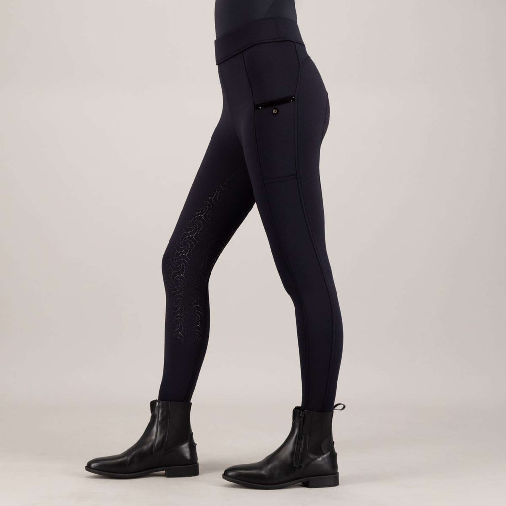Imperial Riding Reitleggings IRHTeddy Full Grip Navy