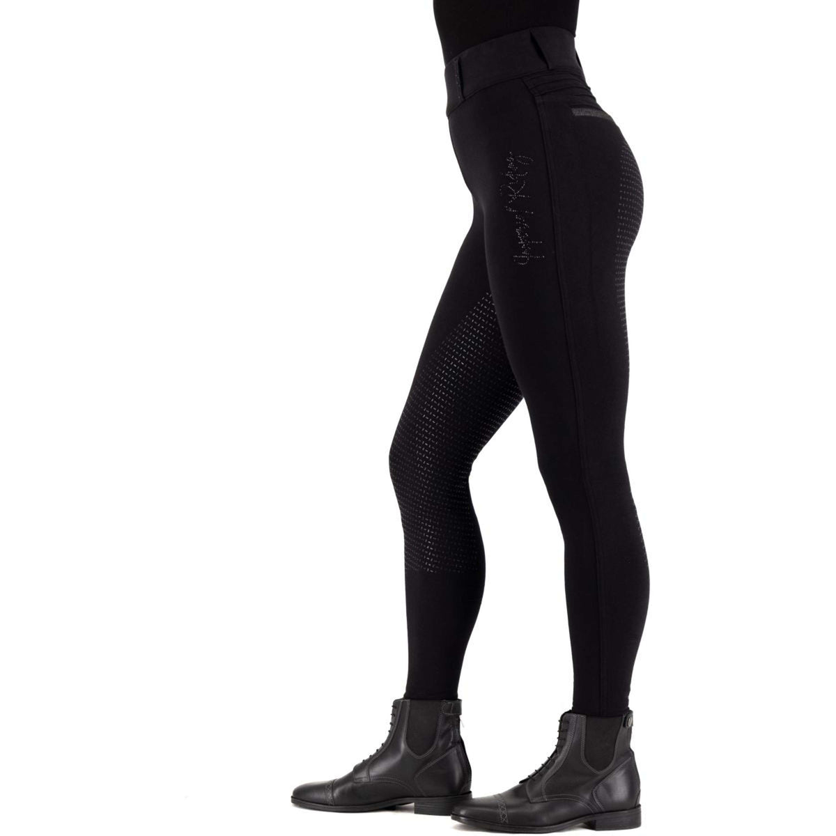 Imperial Riding Reitleggings IRHComfi Sparks Full Grip Schwarz