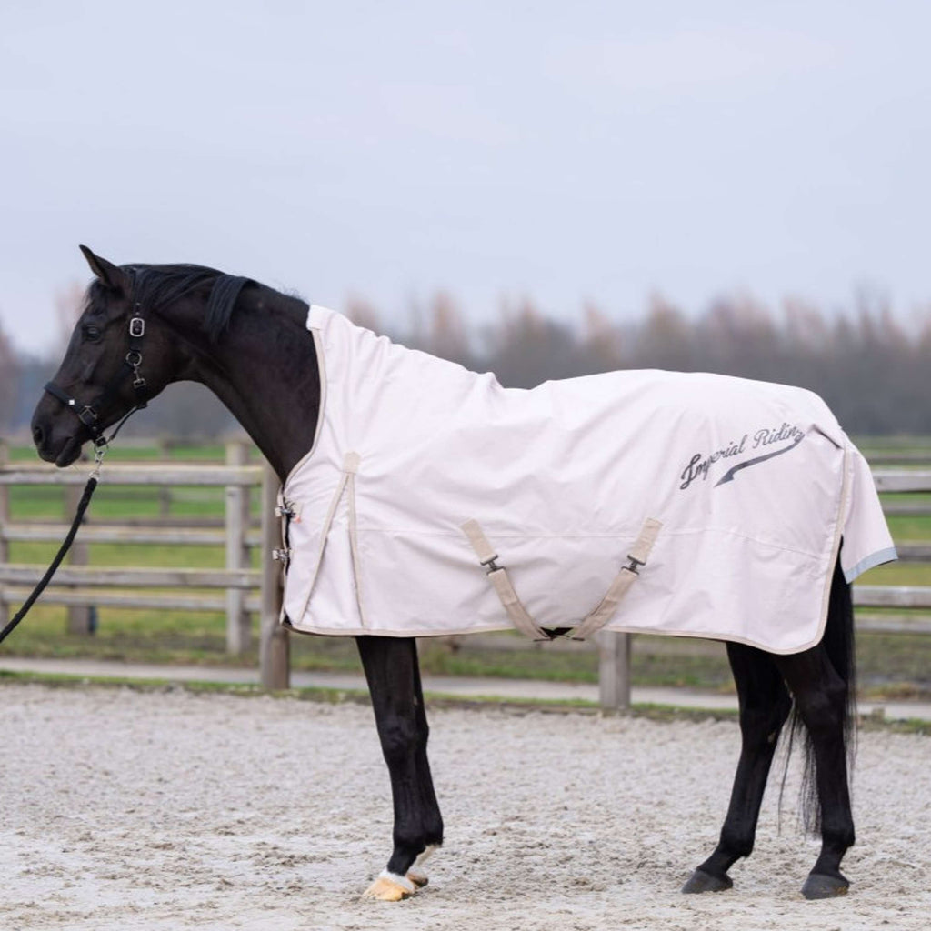 Imperial Riding Outdoordecke IRHSuper-dry AOP 200g Taupe