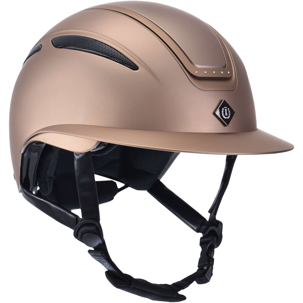 Imperial Riding Reithelm IRHOlania Deluxe Big Visor Taupe