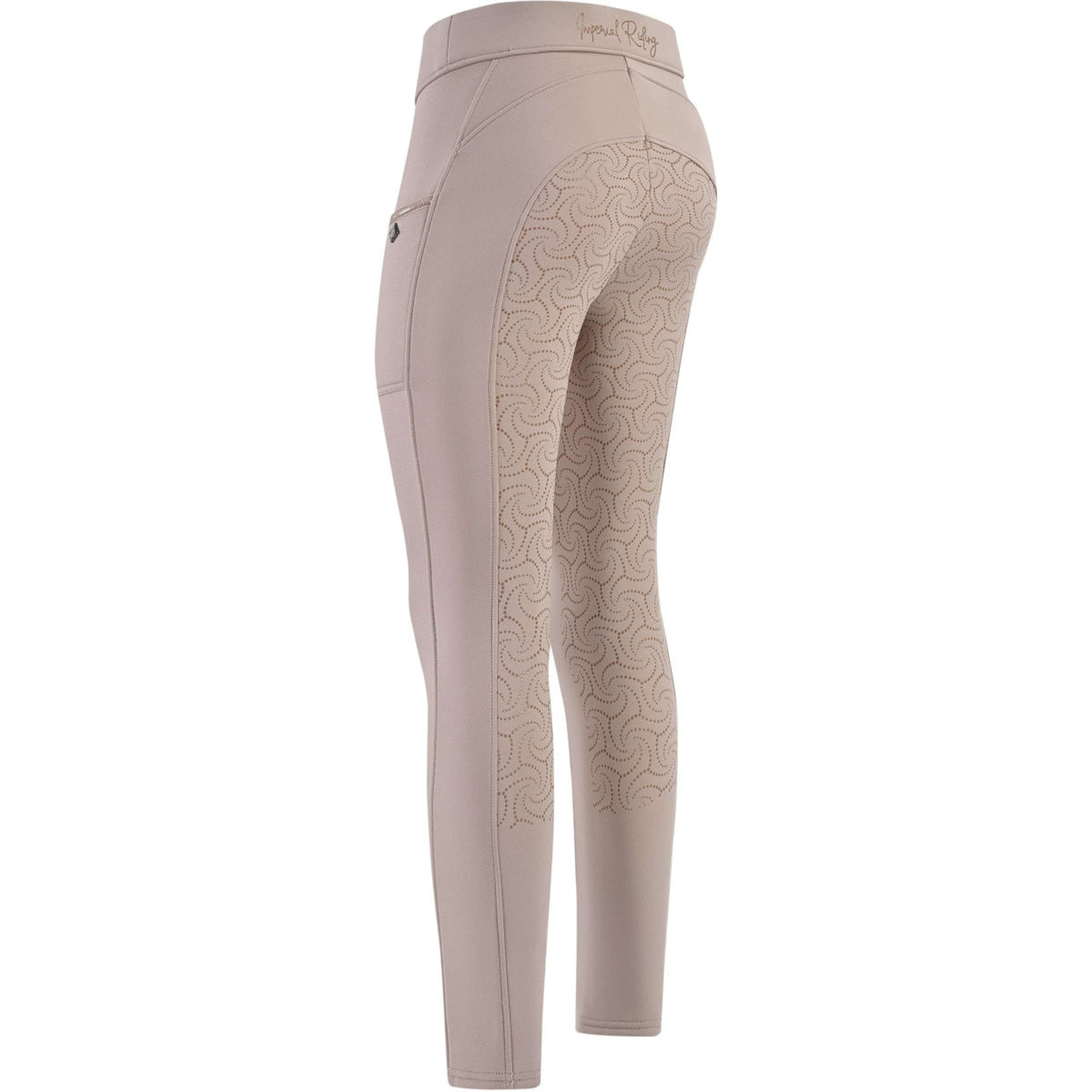 Imperial Riding Reitleggings IRHTeddy Full Grip Taupe