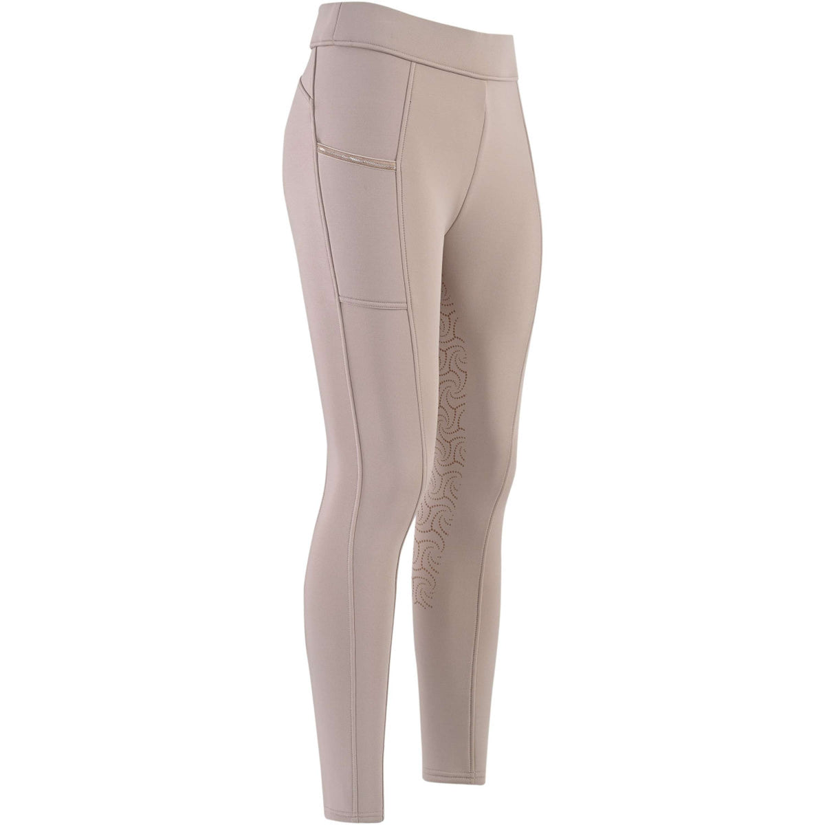 Imperial Riding Reitleggings IRHTeddy Full Grip Taupe