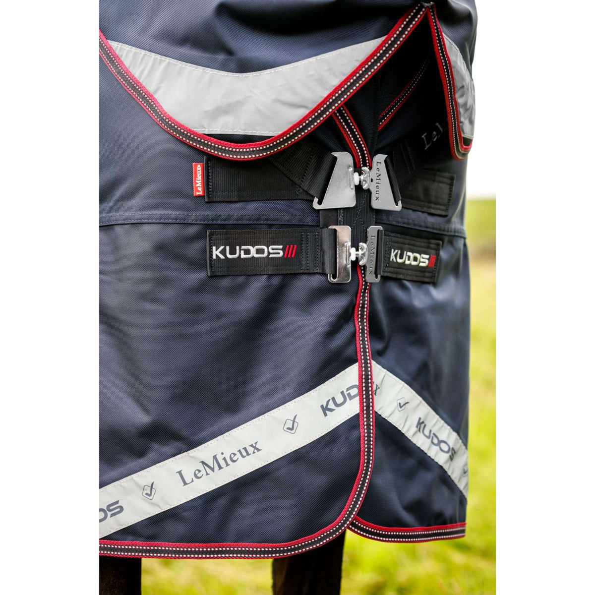 LeMieux Outdoor Decke Kudos Thermo Turnout 100g Navy