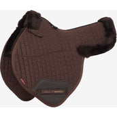 Schabracke Merino+ Halb Unterlegt Braun