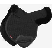 Schabracke Merino+ Halb Unterlegt CC Schwarz