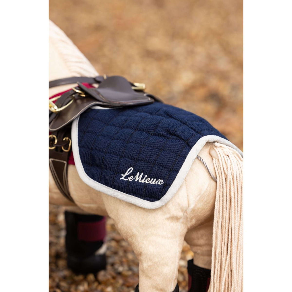 LeMieux Toy Pony Ausreitdecke Quarter Navy