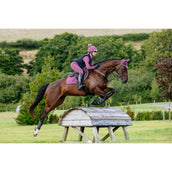 LeMieux Schabracke Suede Close Contact Square Springen Mallow