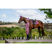 LeMieux Schabracke Suede Close Contact Square Springen Mallow