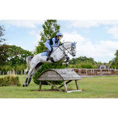 LeMieux Schabracke Suede Close Contact Square Springen Powder Blue