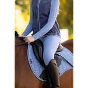 LeMieux Schabracke Suede Square Vielseitigkeit Powder Blue