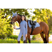 LeMieux Schabracke Suede Square Vielseitigkeit Powder Blue