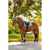 LeMieux Schabracke Suede Square Vielseitigkeit Powder Blue