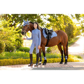 LeMieux Schabracke Suede Square Vielseitigkeit Powder Blue