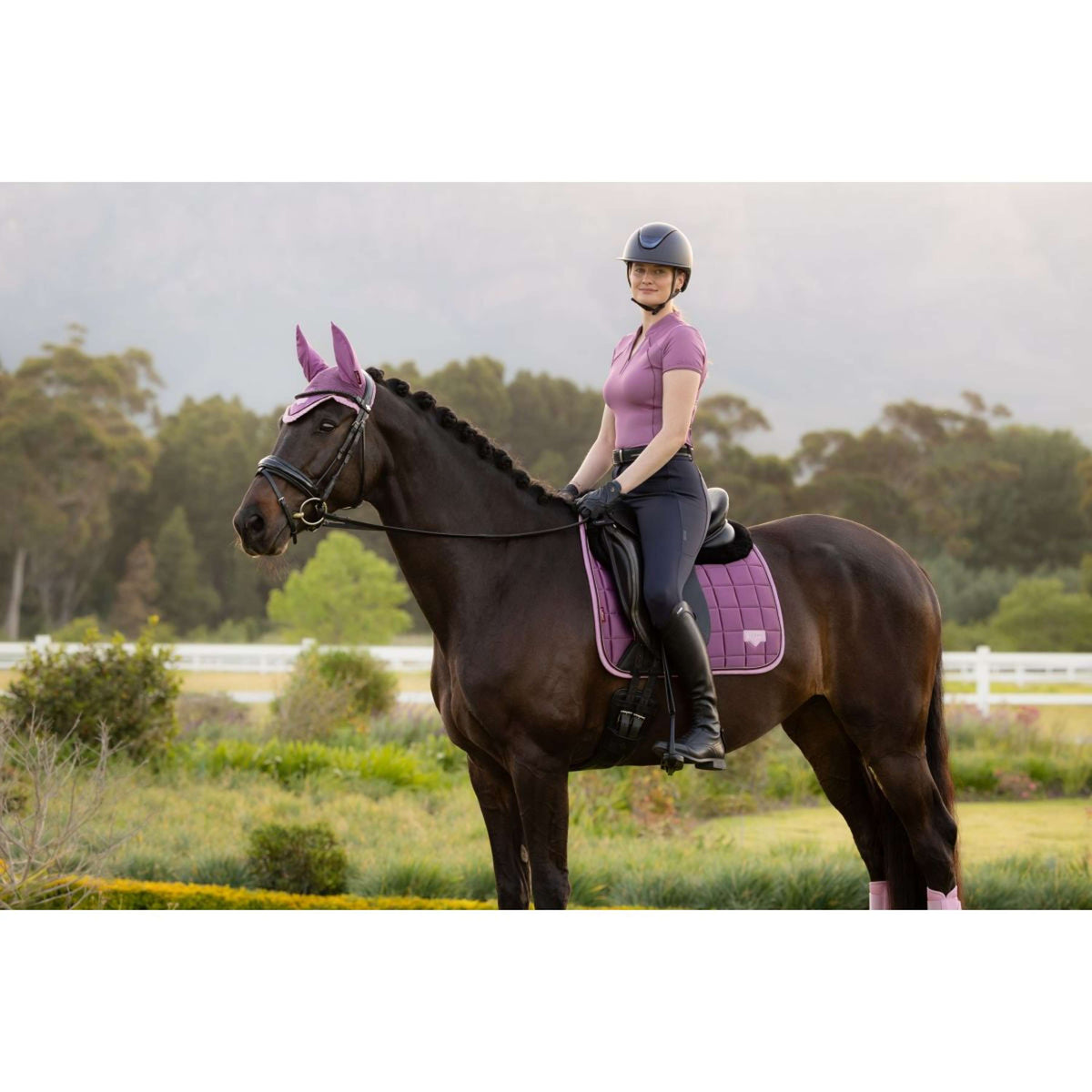 LeMieux Schabracke Loire Classic Square Dressur Mallow