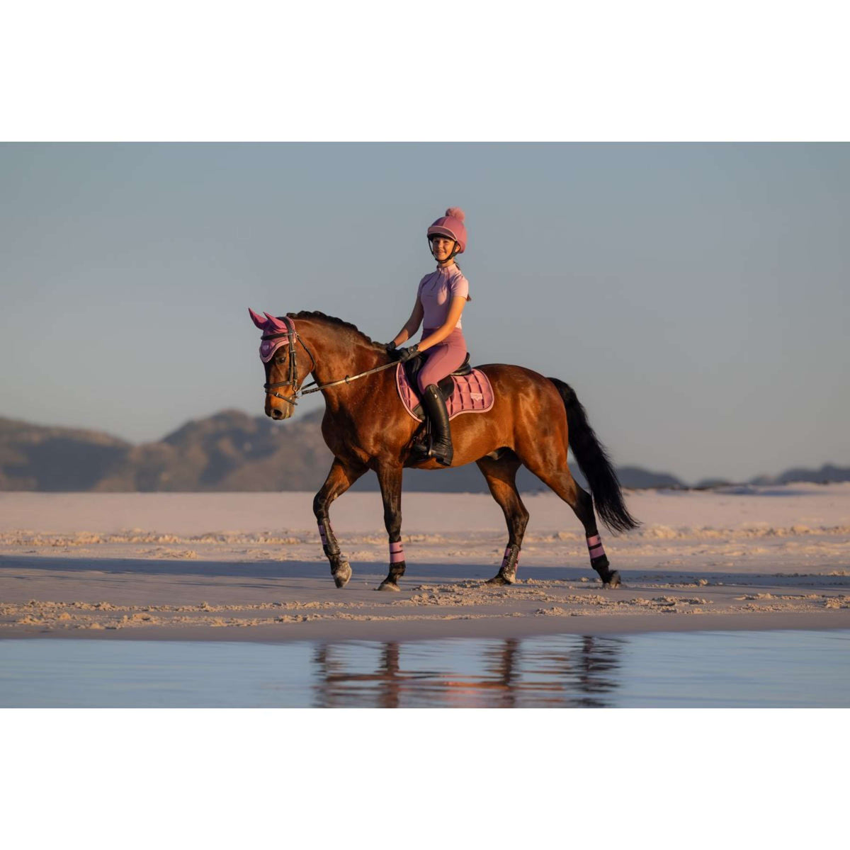 LeMieux Schabracke Loire Classic Square Vielseitigkeit Mallow