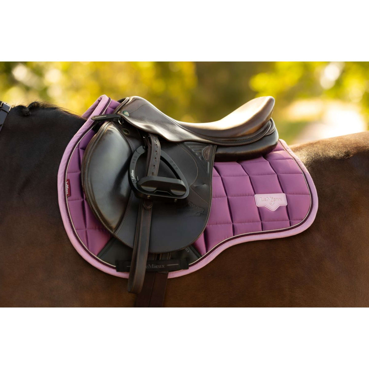 LeMieux Schabracke Loire Classic Square Vielseitigkeit Mallow