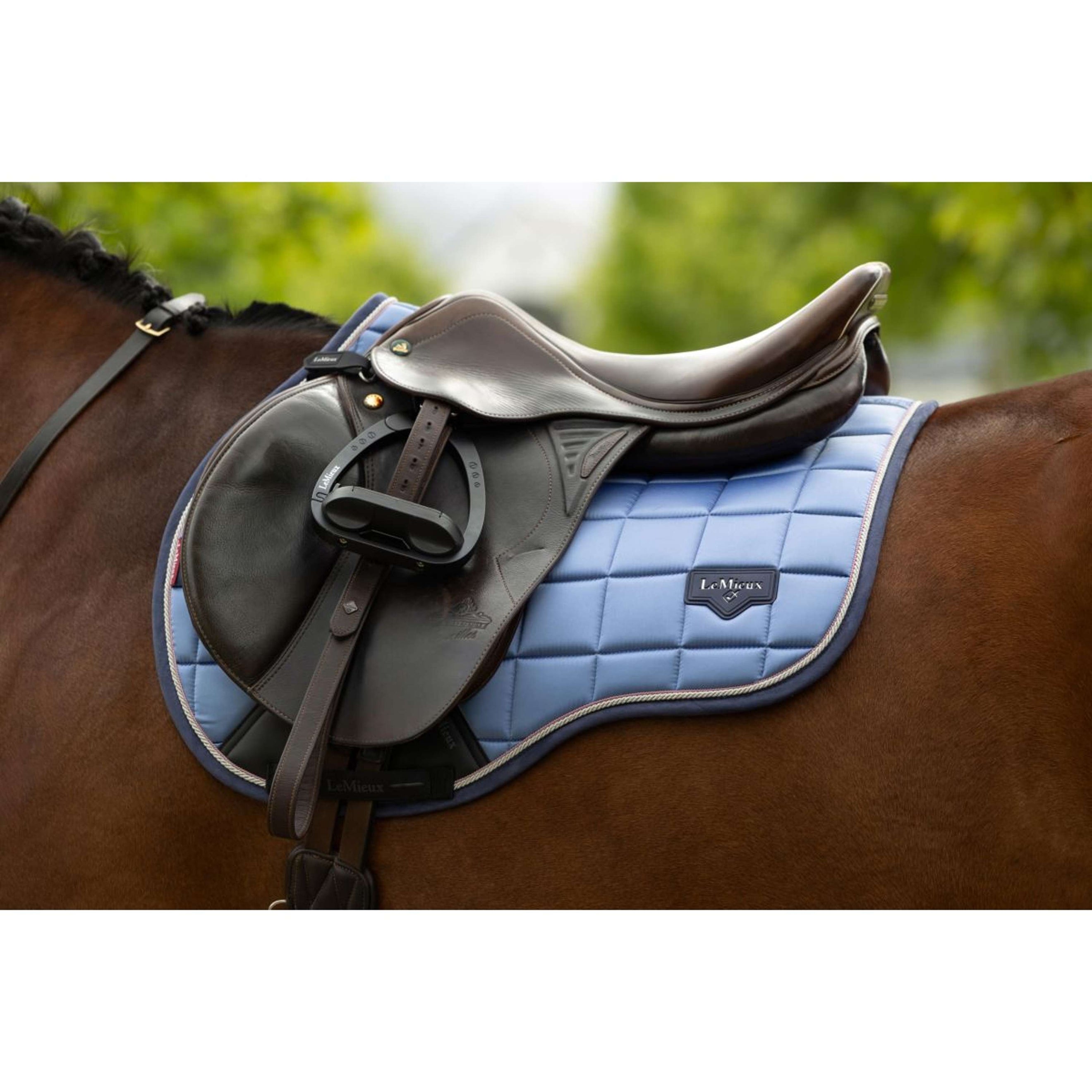 LeMieux Schabracke Loire Classic Square Vielseitigkeit Powder Blue