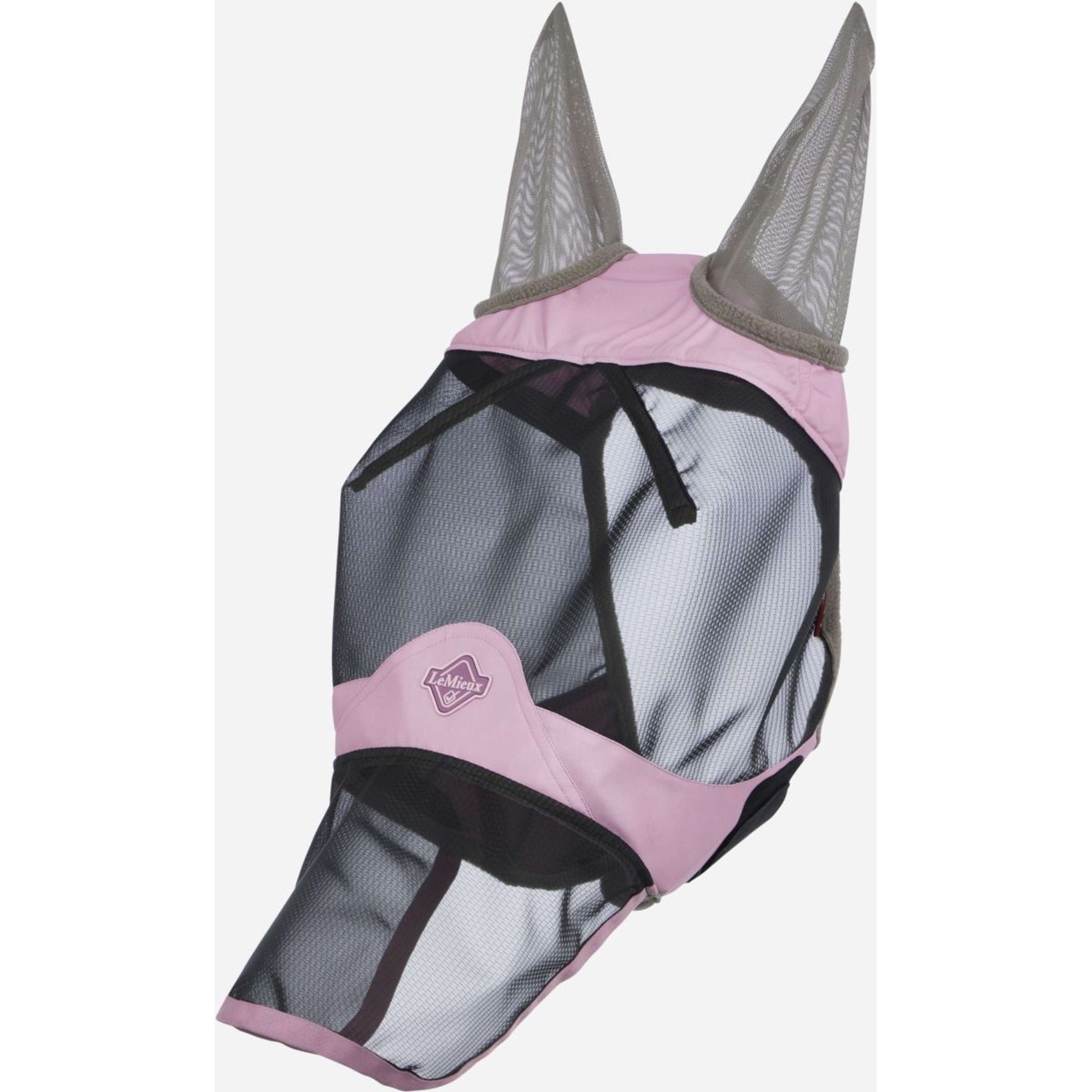 LeMieux Fliegenmaske Visor-Tek Mit Nüsternschutz Fondant LeMieux Fliegenmaske Visor-Tek Mit Nüsternschutz Fondant