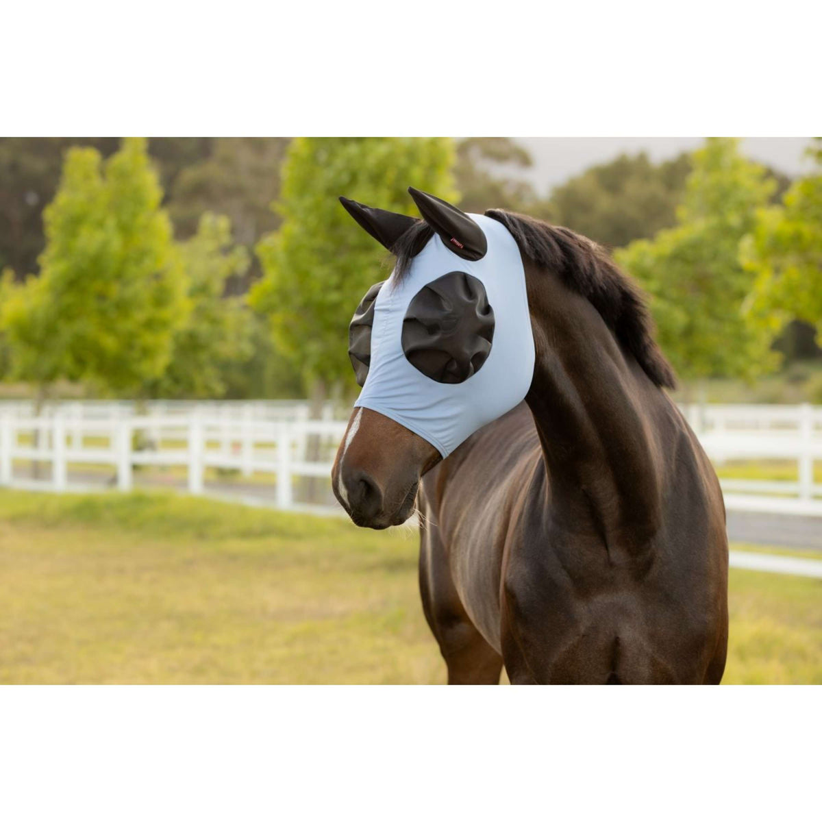 LeMieux Fliegenmaske Bug Relief Powder Blue