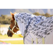 LeMieux Fliegendecke Arika Camo-Tek mit Halsteil Macaron