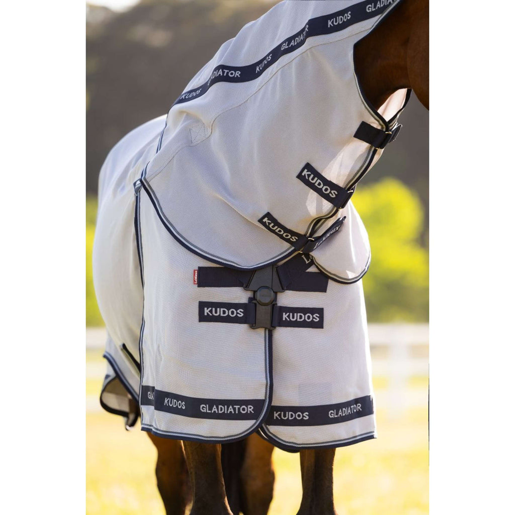 LeMieux Fliegendecke Kudos Gladiator Grau