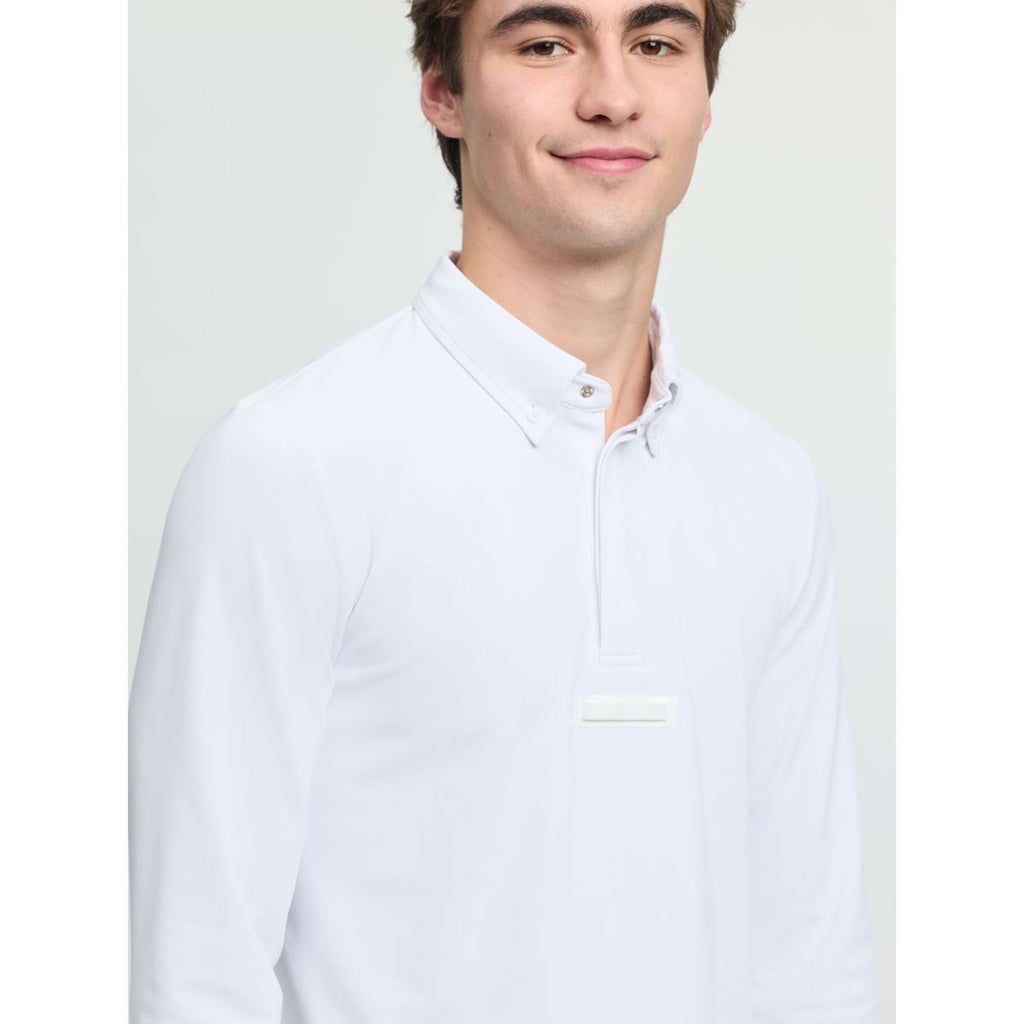 LeMieux Turniershirt Show Herren Weiß