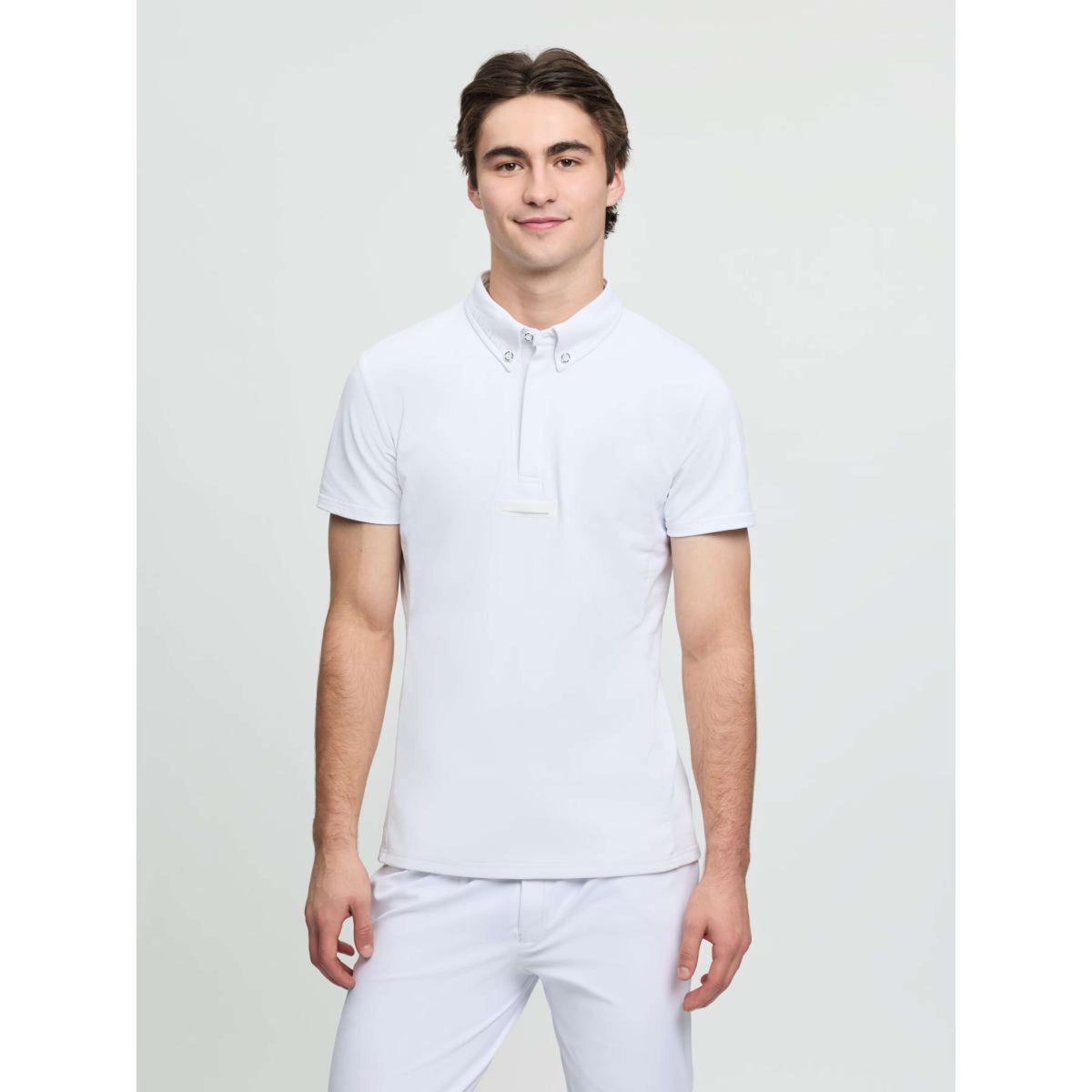 LeMieux Turniershirt Competition Herren Weiß