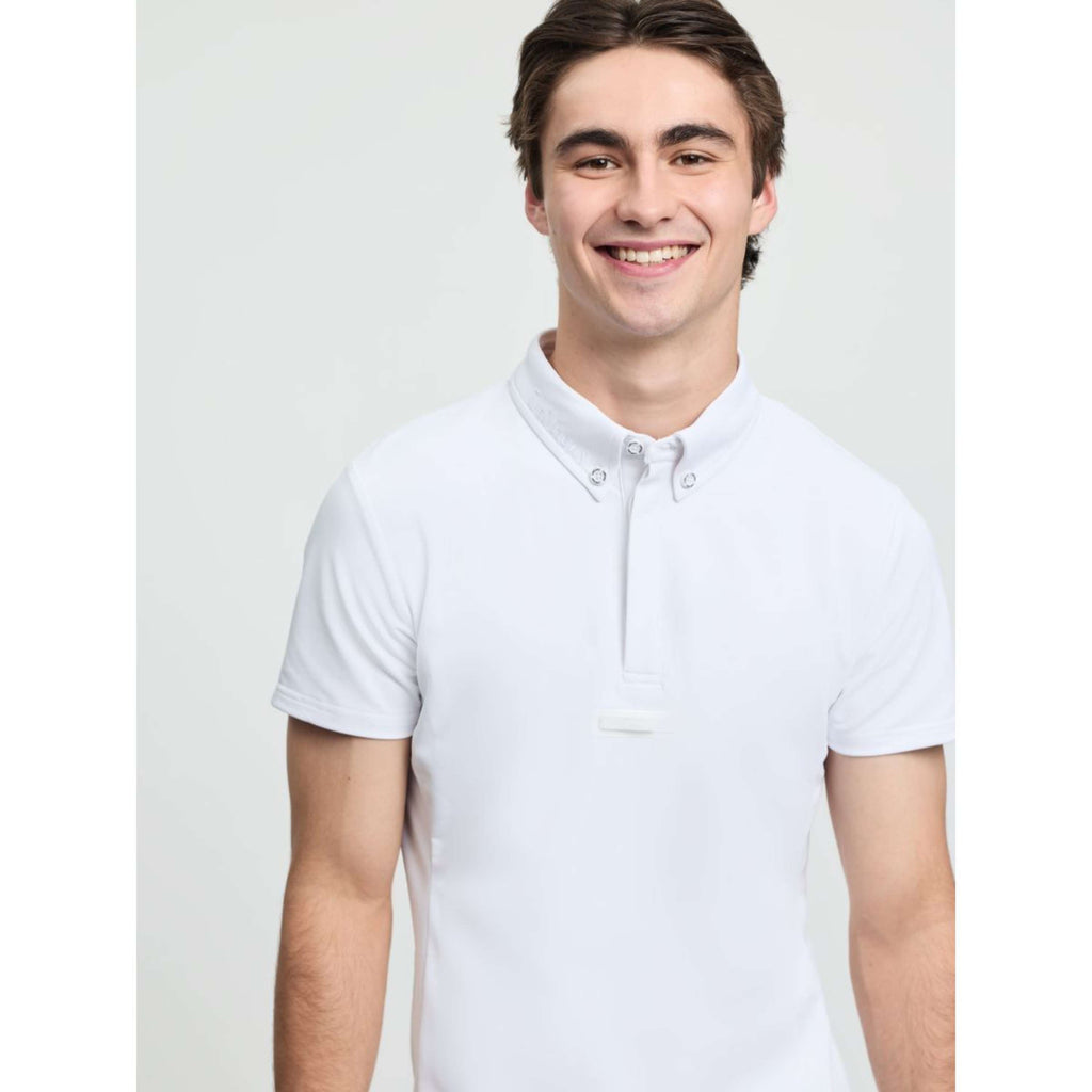 LeMieux Turniershirt Competition Herren Weiß