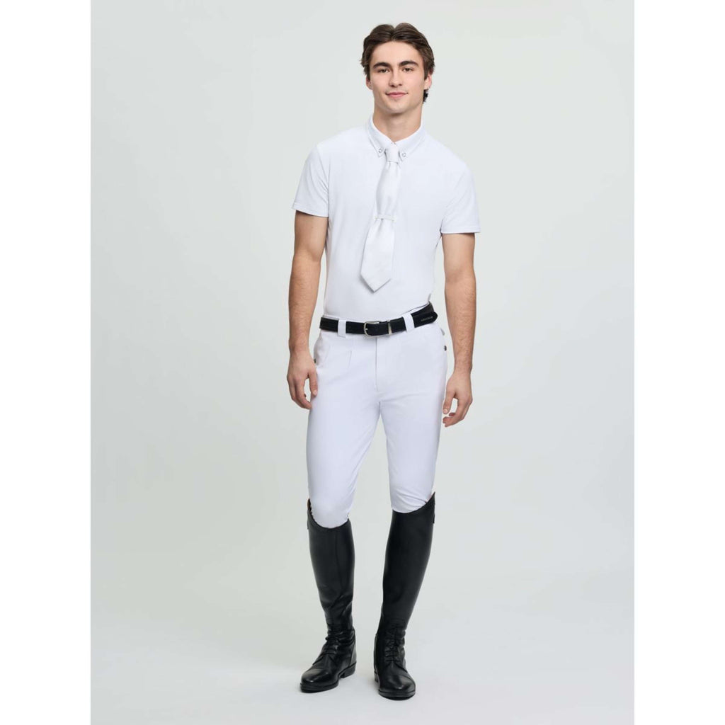 LeMieux Turniershirt Competition Herren Weiß